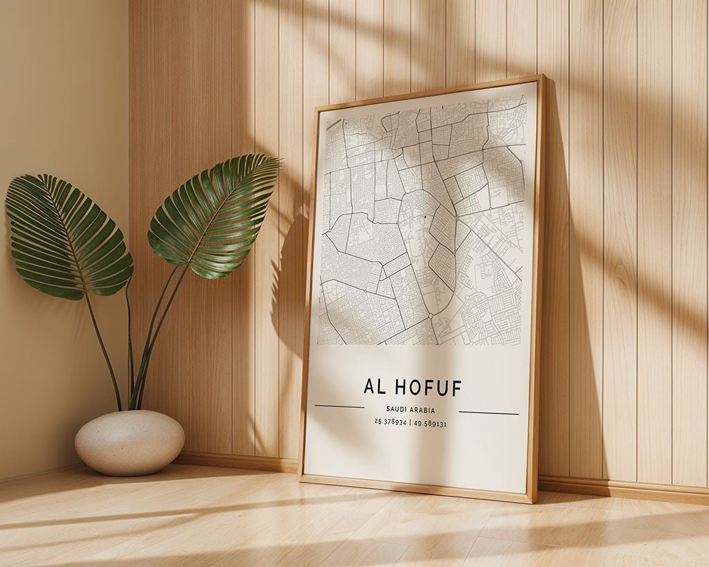 Al Hofuf City Map