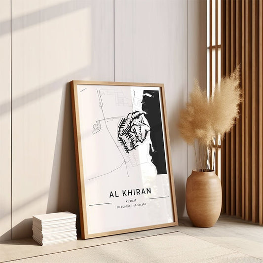 Al Khiran City Map