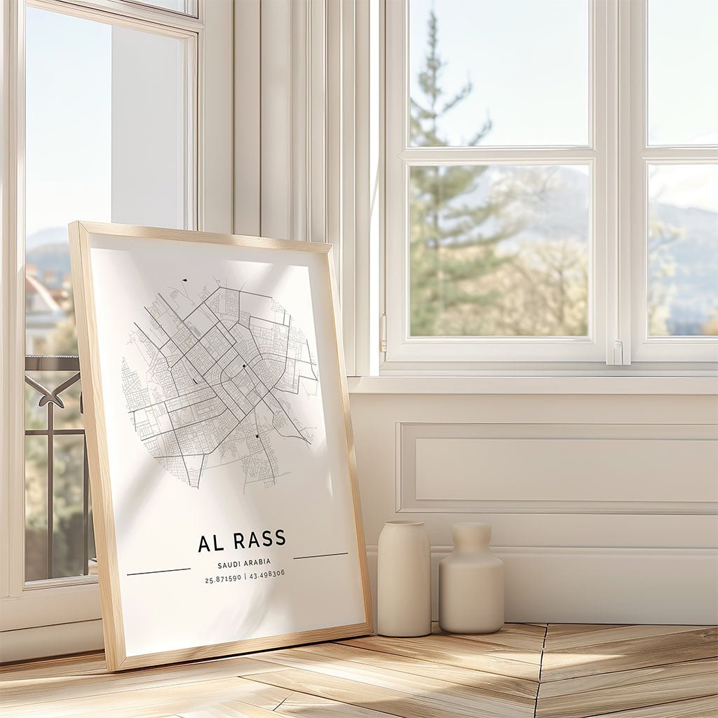Al Rass City Map