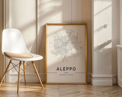 Aleppo City Map