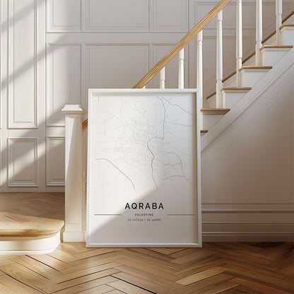 Aqraba City Map