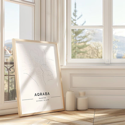 Aqraba City Map