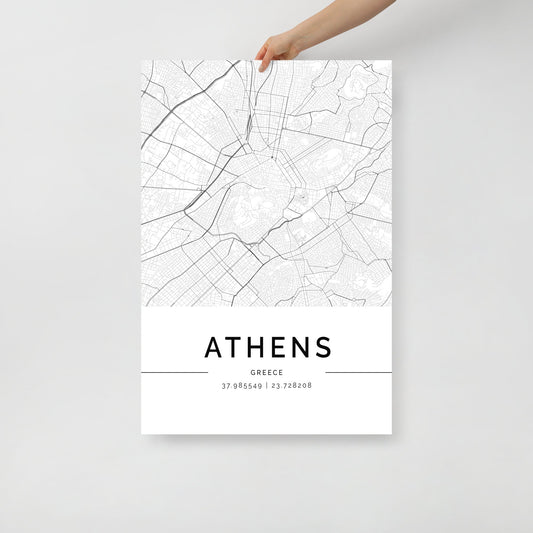 Athens Map