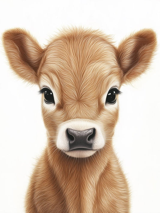 Baby Calf Wall Art