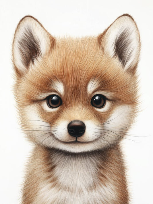 Baby Fox Wall Art