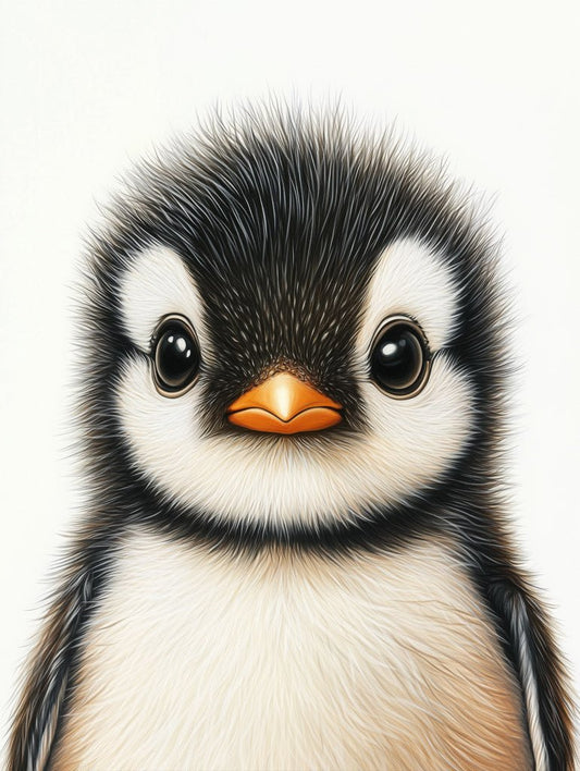Baby Penguin Wall Art
