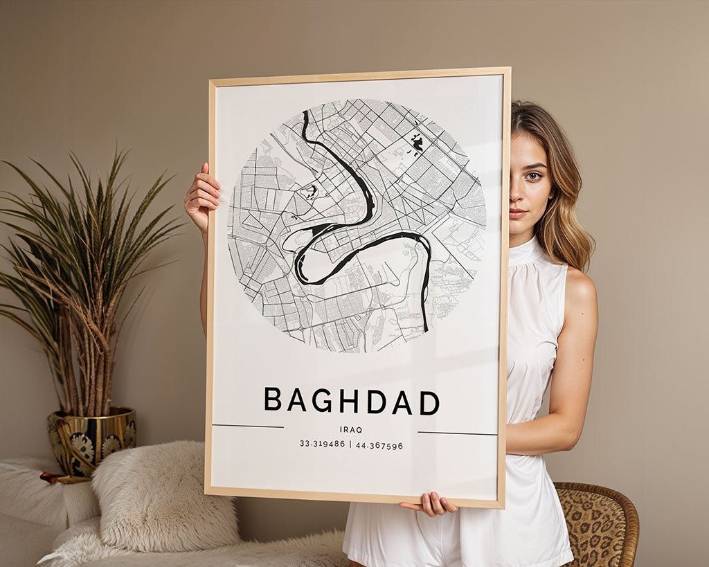 Baghdad City Map