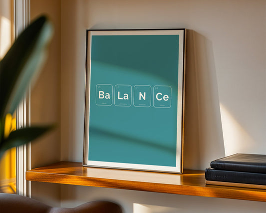 BALANCE – Periodic Table Wall Art