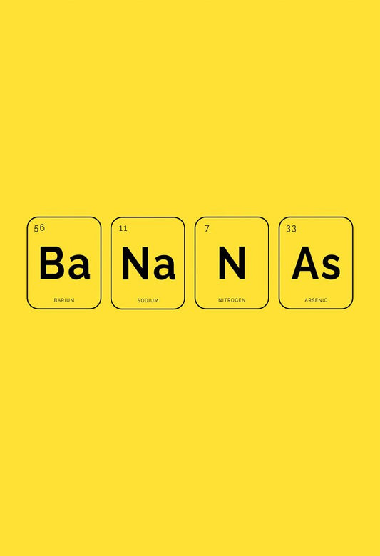 BANANAS – Periodic Table Wall Art