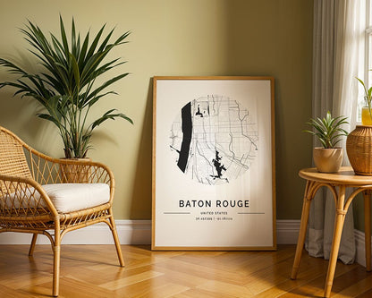 Baton Rouge City Map