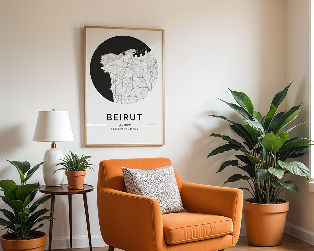 Beirut City Map