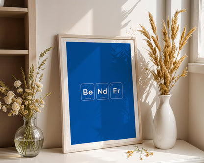 BENDER – Periodic Table Wall Art