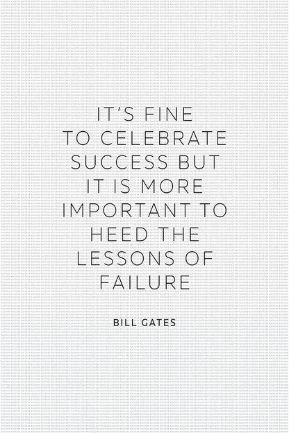 Bill Gates - Lessons of Failure