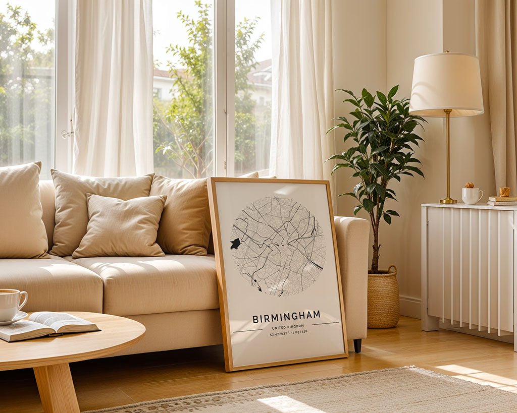 Birmingham City Map