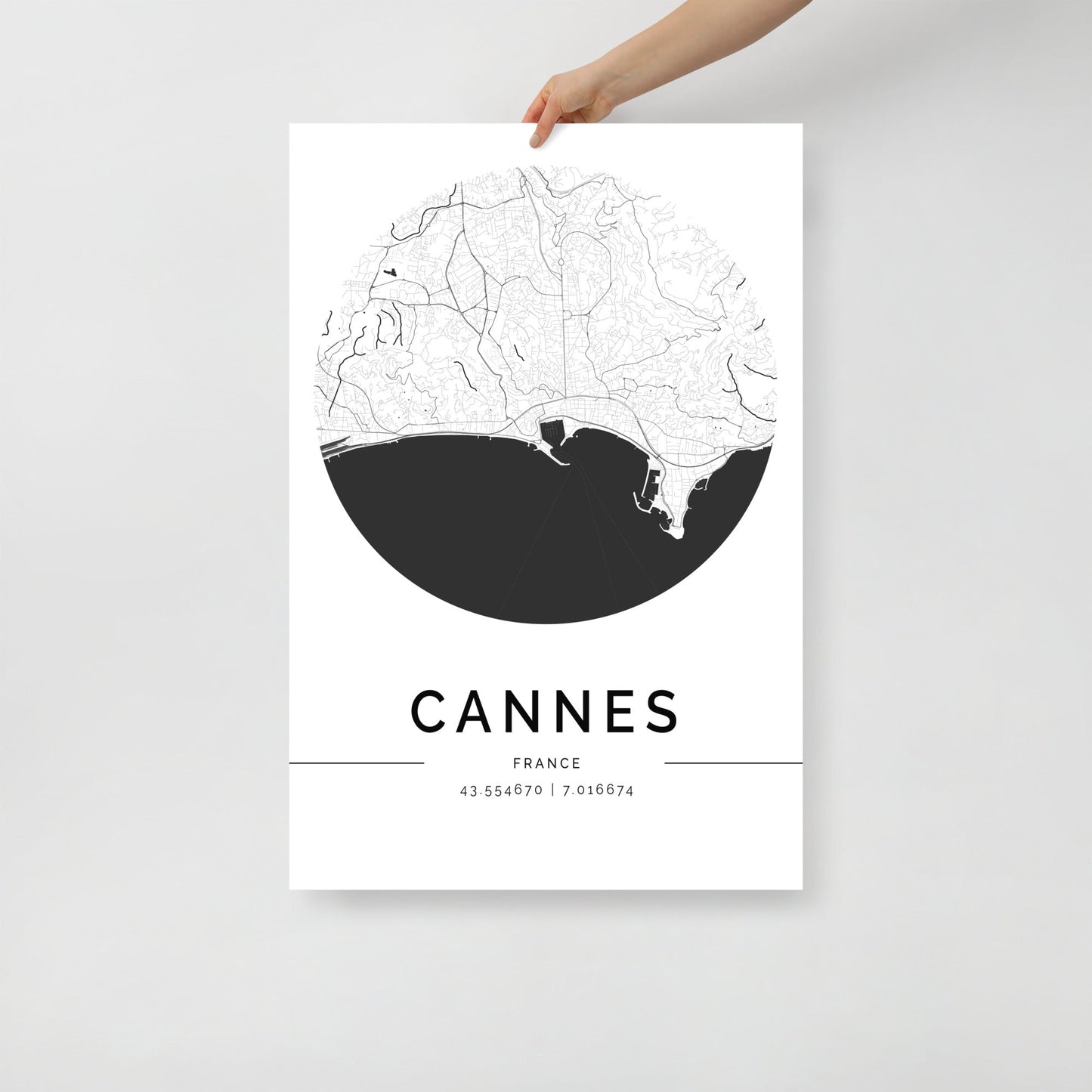 Cannes City Map