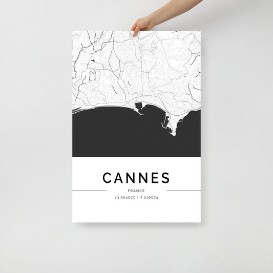 Cannes City Map