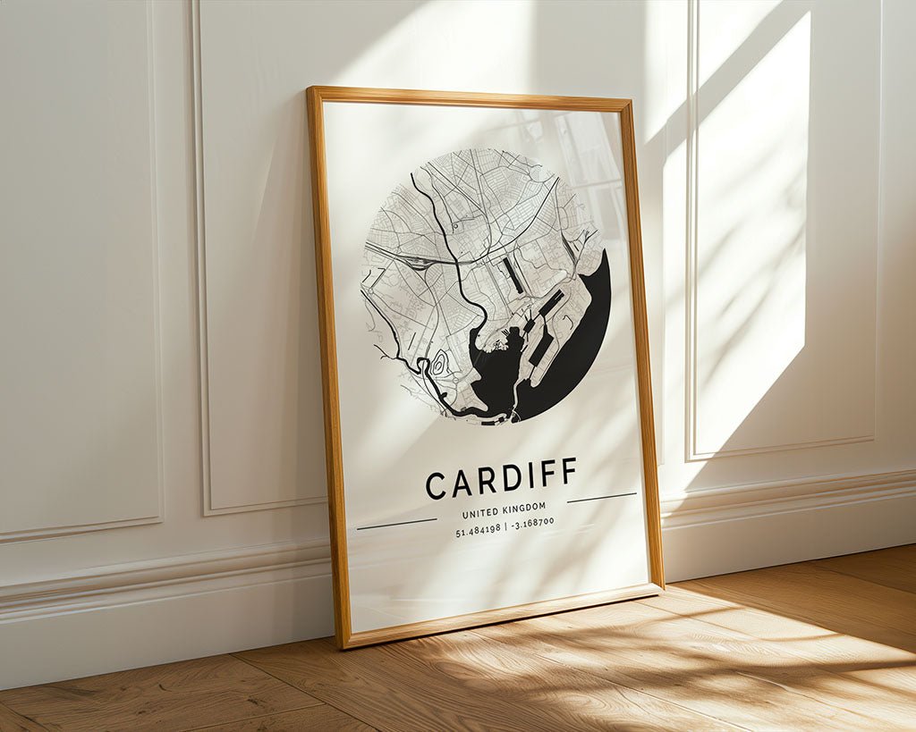 Cardiff City Map