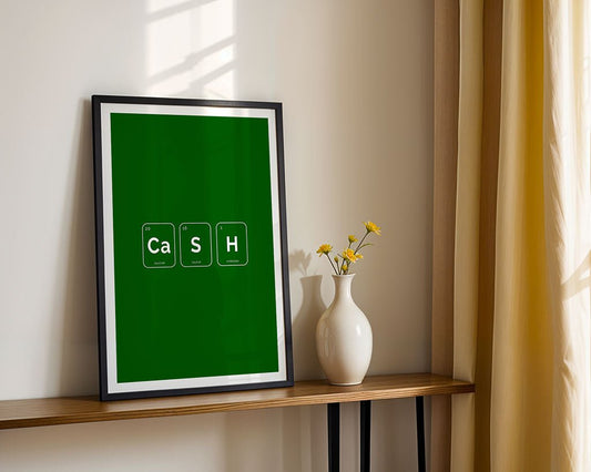 CASH – Periodic Table Wall Art