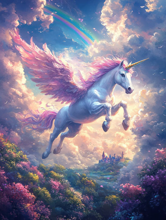Celestial Unicorn Wall Art