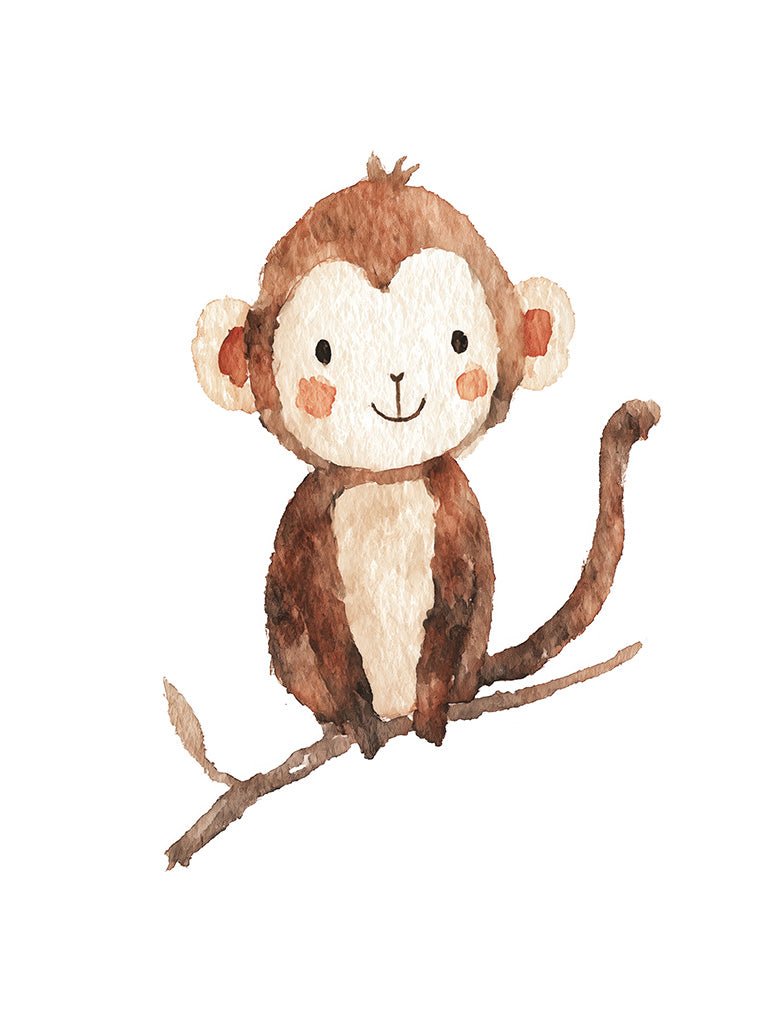 Cheeky Monkey on a Branch