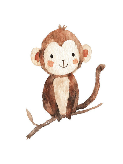 Cheeky Monkey on a Branch