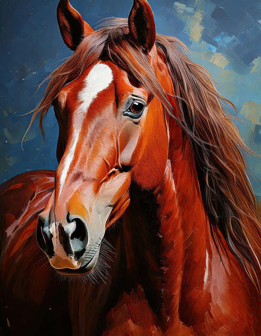 Chestnut Arabian Horse