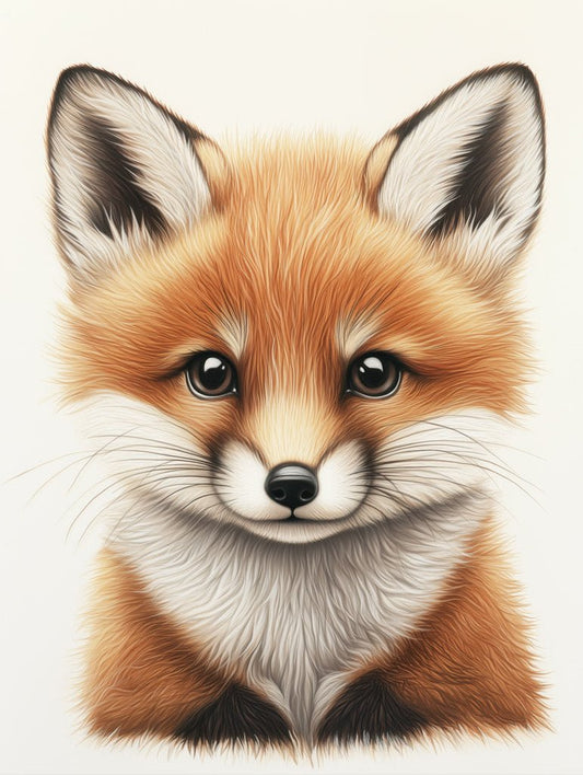 Clever Cub Fox Wall Art