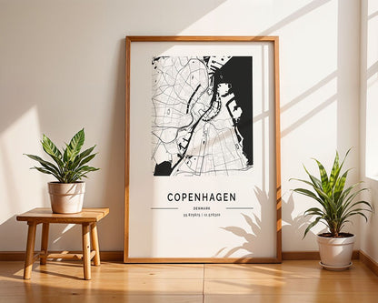 Copenhagen City Map