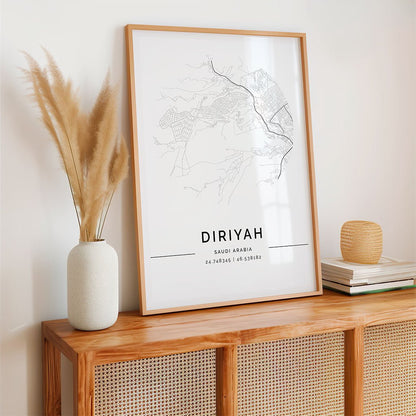Diriyah City Map
