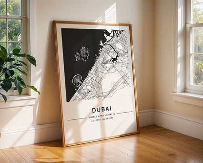 Dubai City Map