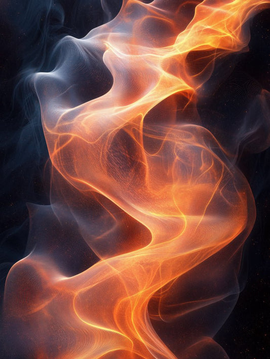 Ember Veil Wall Art