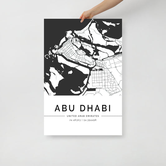 Abu Dhabi Map