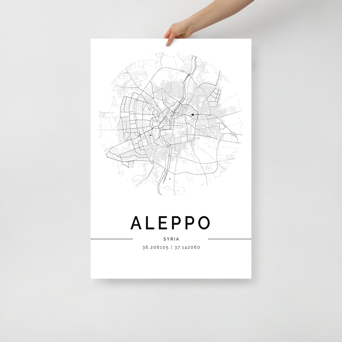 Aleppo Map