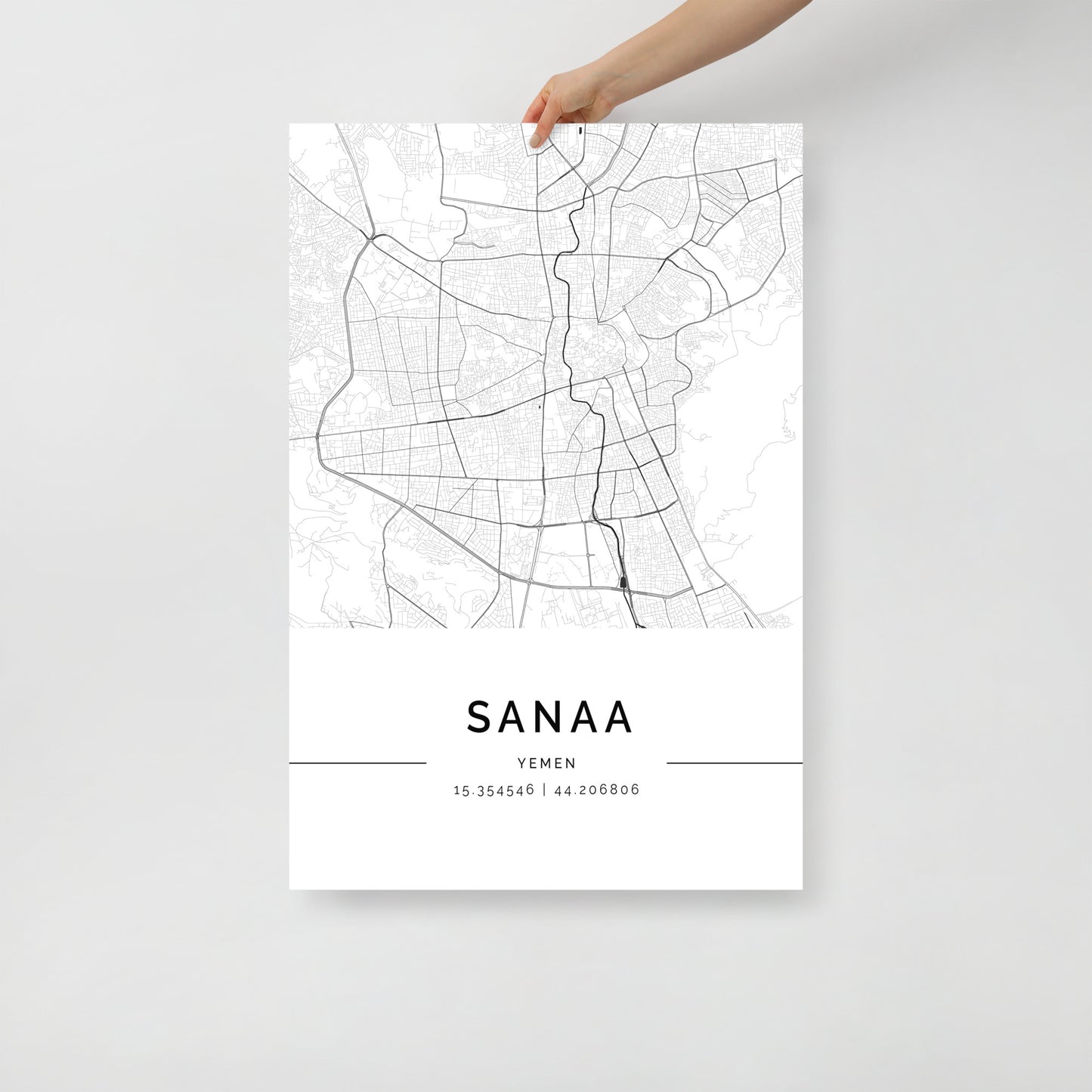 Sanaa Map