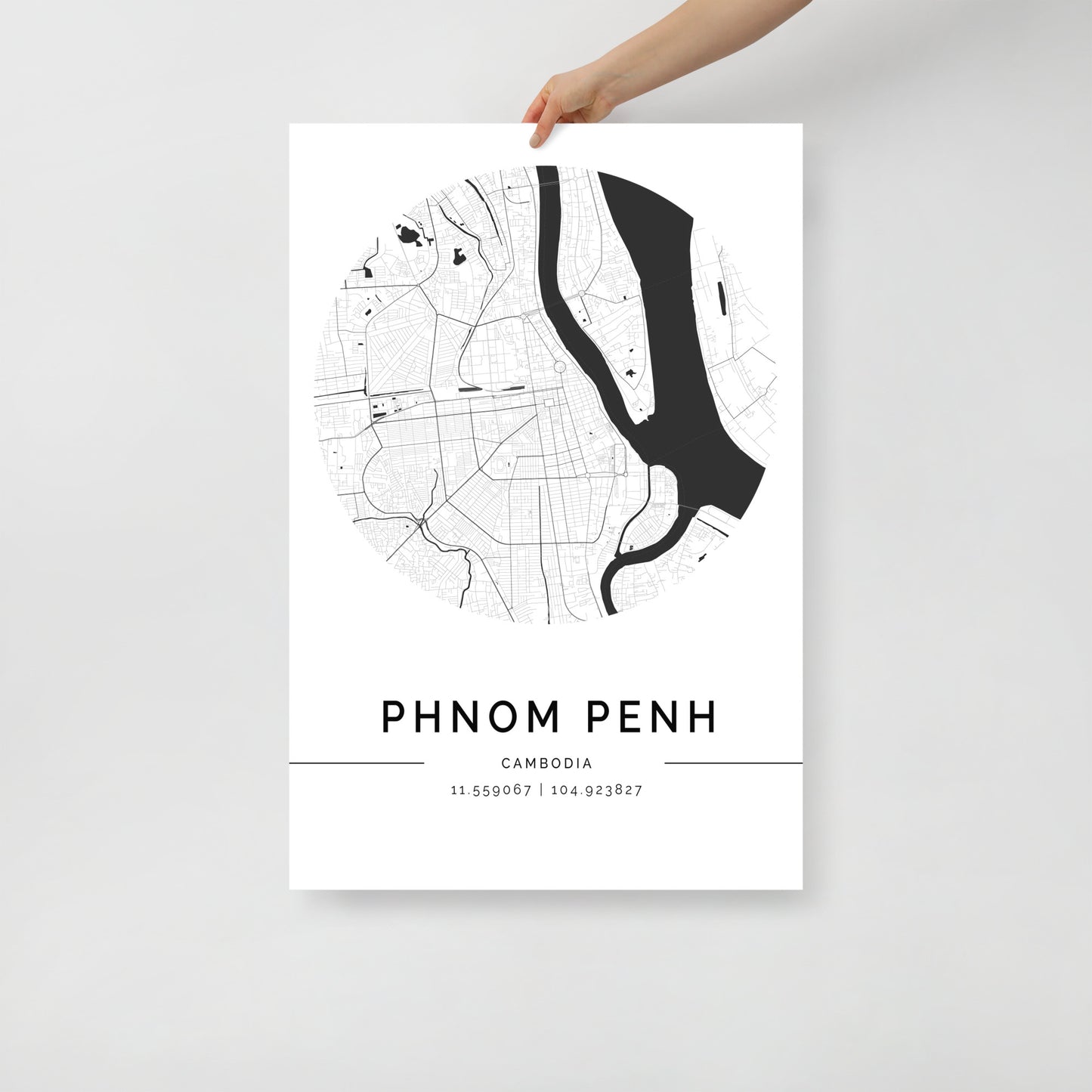 Phnom Penh Map