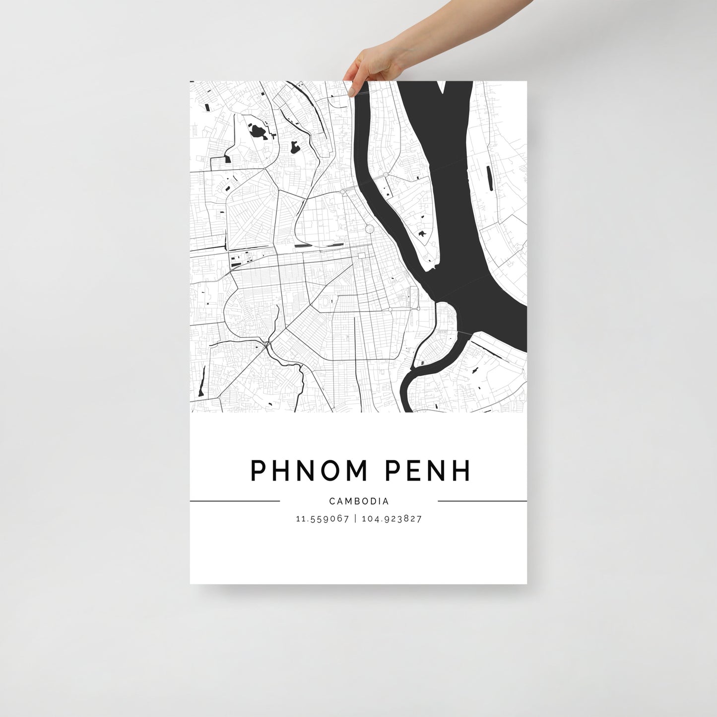 Phnom Penh Map