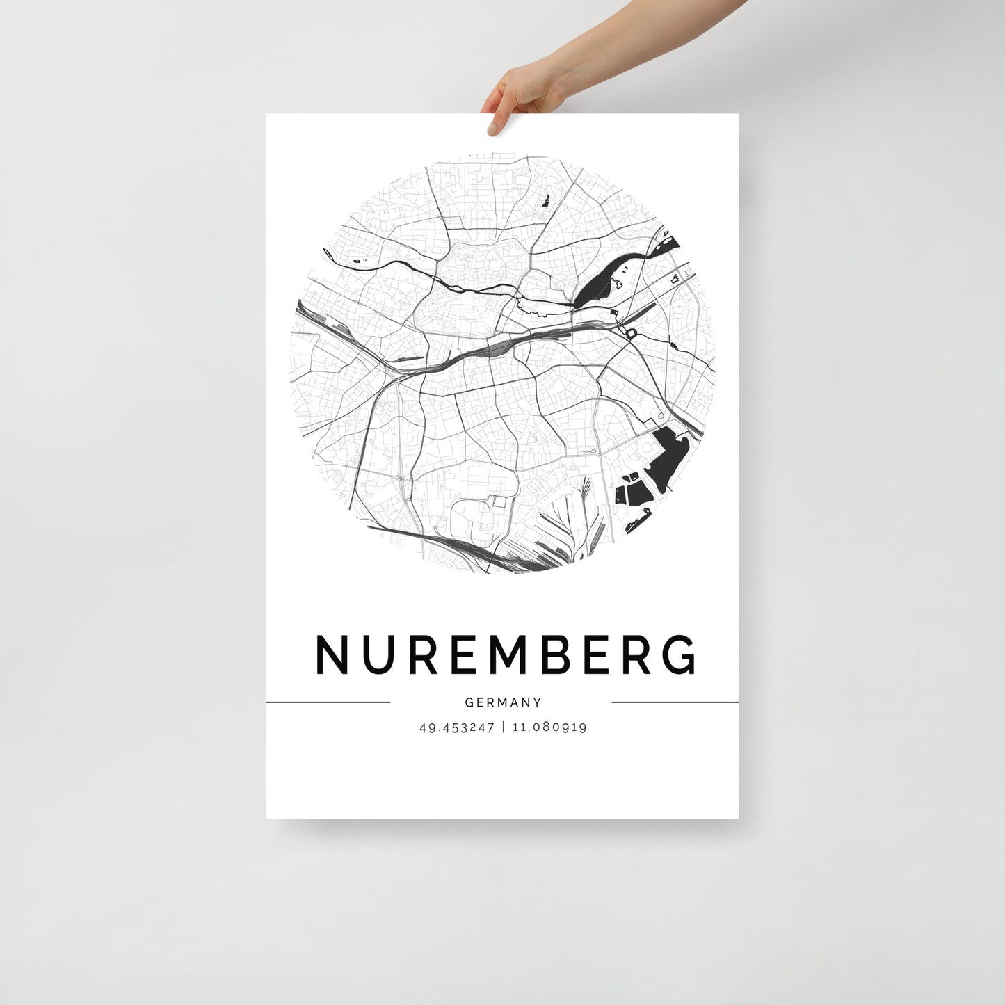 Nuremberg Map