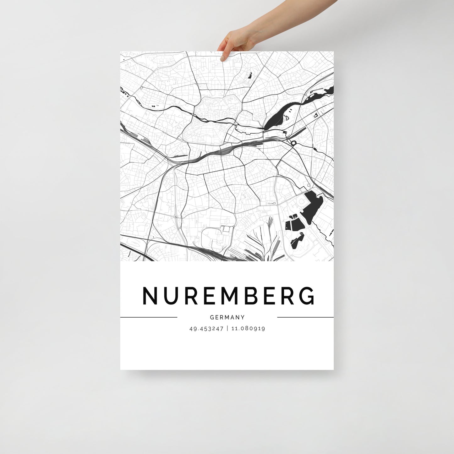 Nuremberg Map