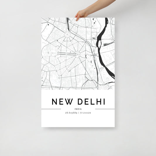 New Delhi Map