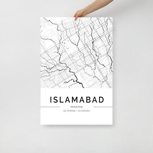 Islamabad Map