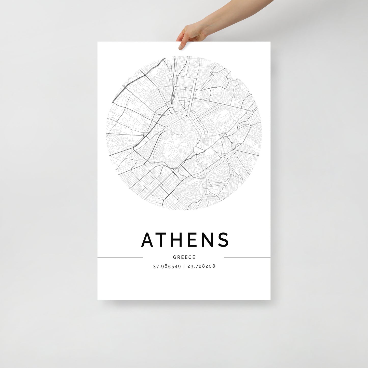 Athens Map