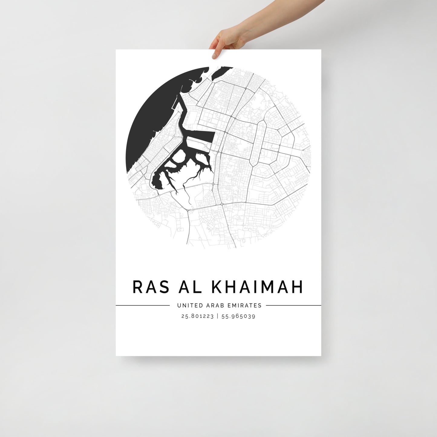 Ras Al Khaimah Map