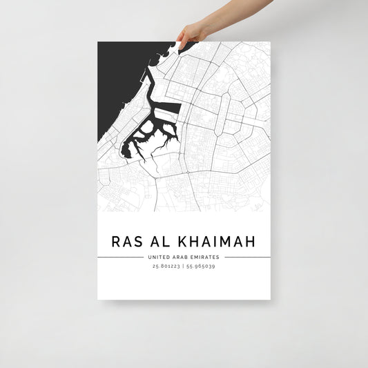 Ras Al Khaimah Map