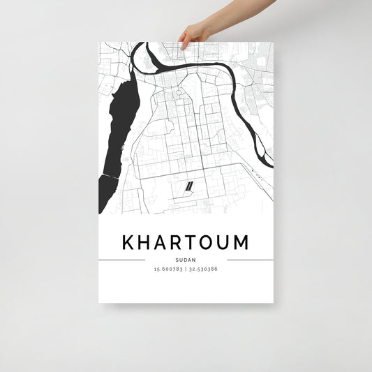 Khartoum Map