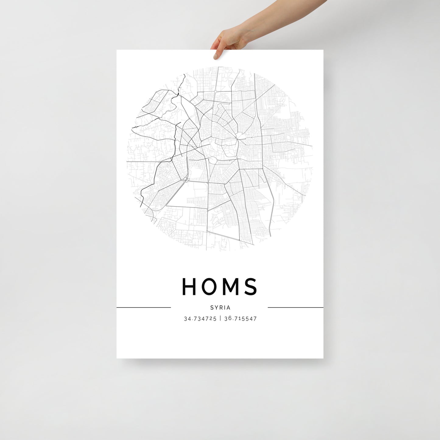 Homs‎ Map