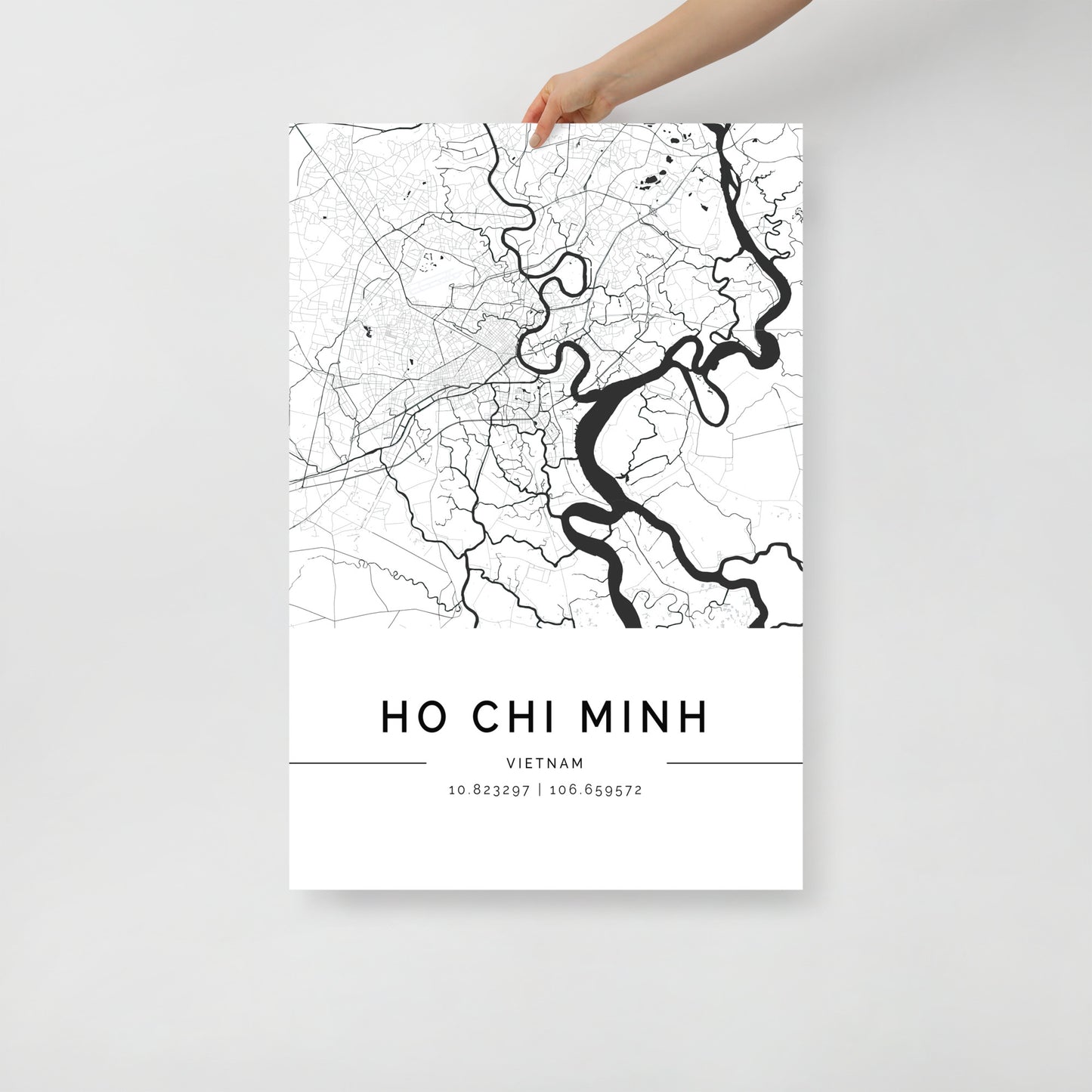 Ho Chi Minh Map