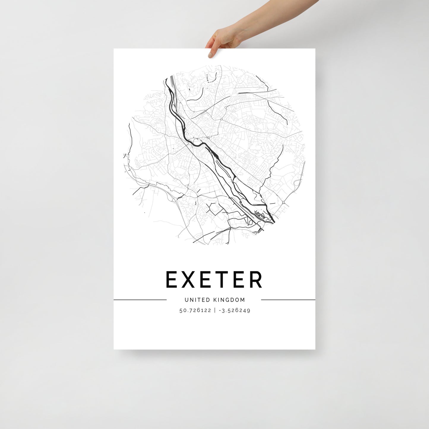 Exeter Map