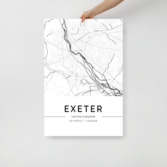 Exeter Map