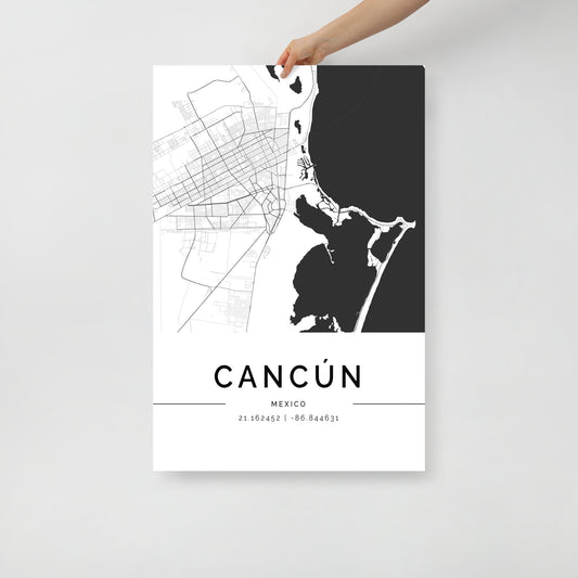 Cancun Map