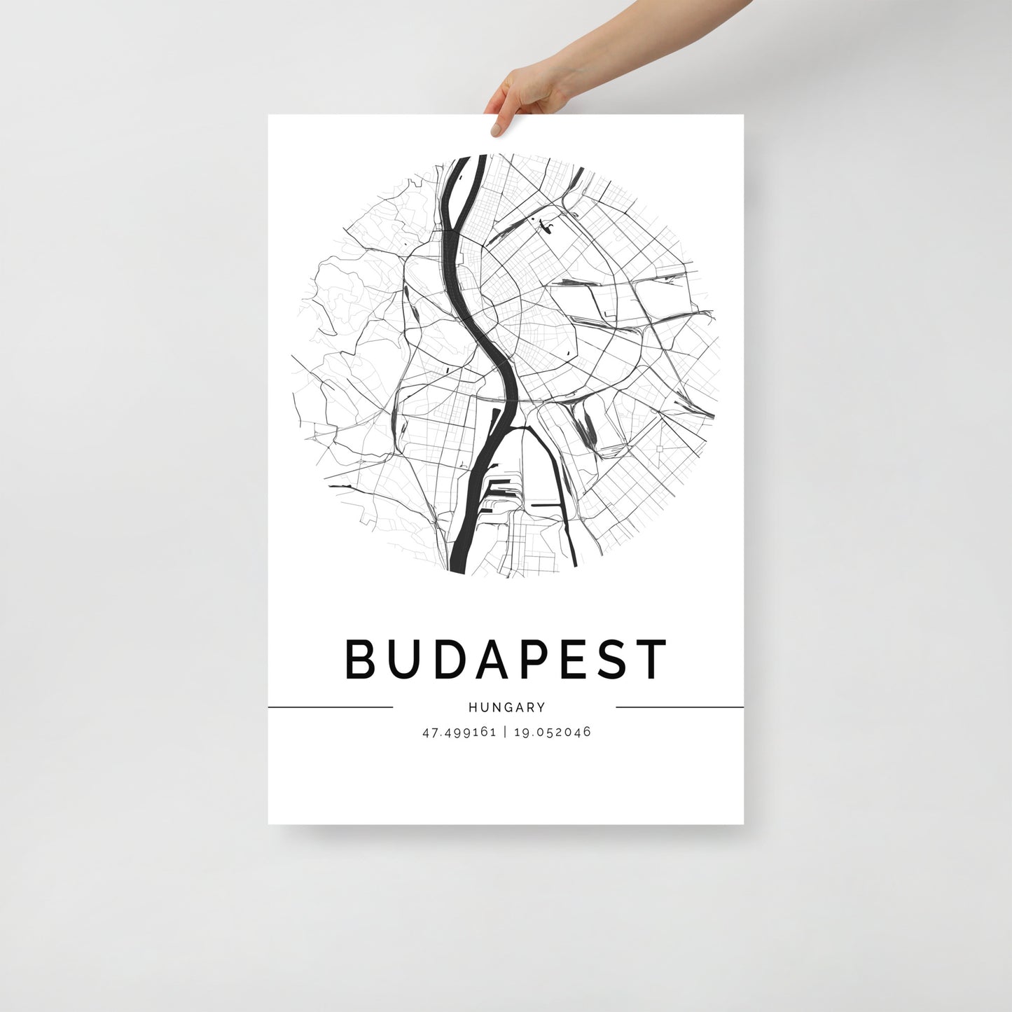 Budapest Map